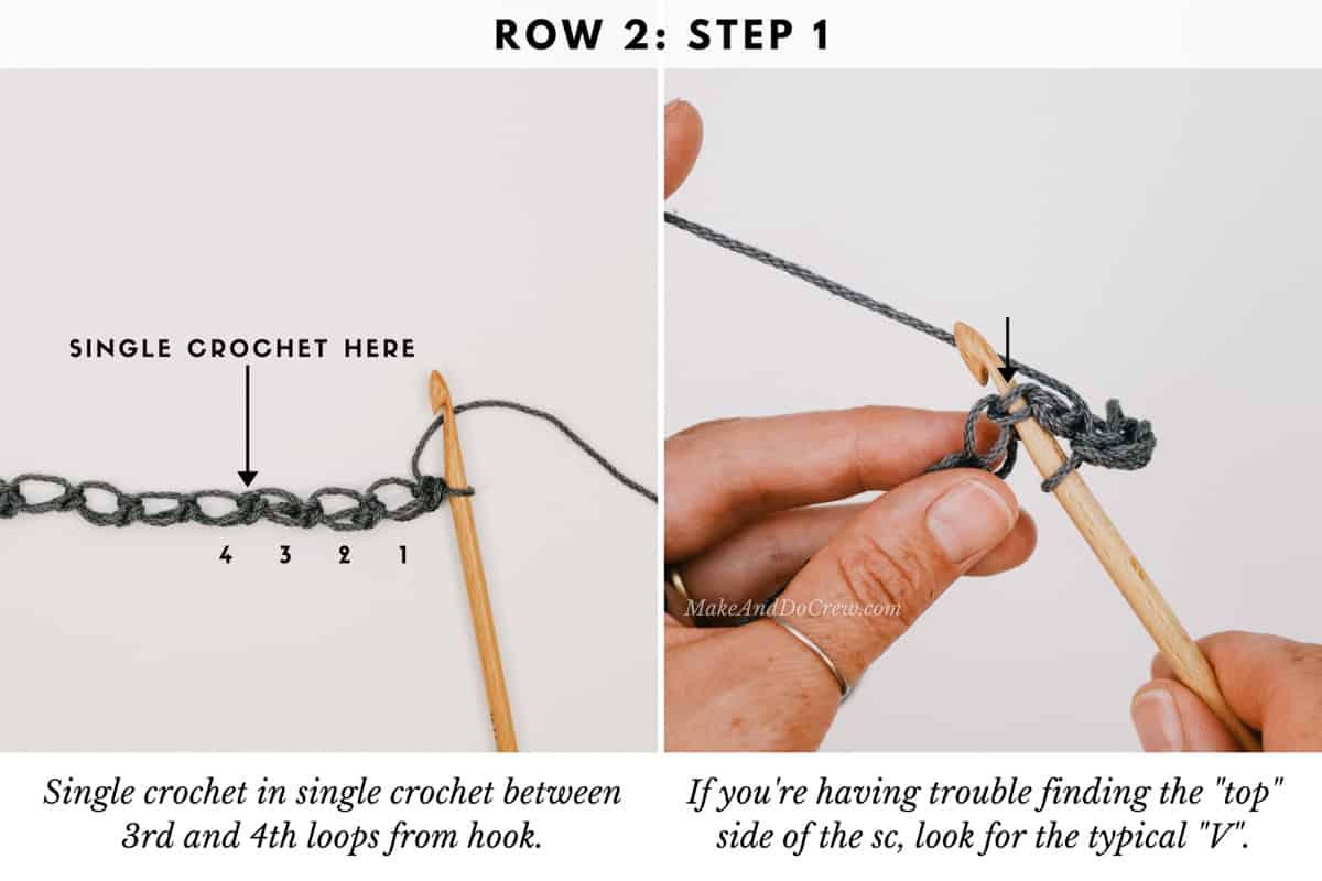 How to Crochet the Solomon's Knot Stitch (photos + video) » Make & Do Crew