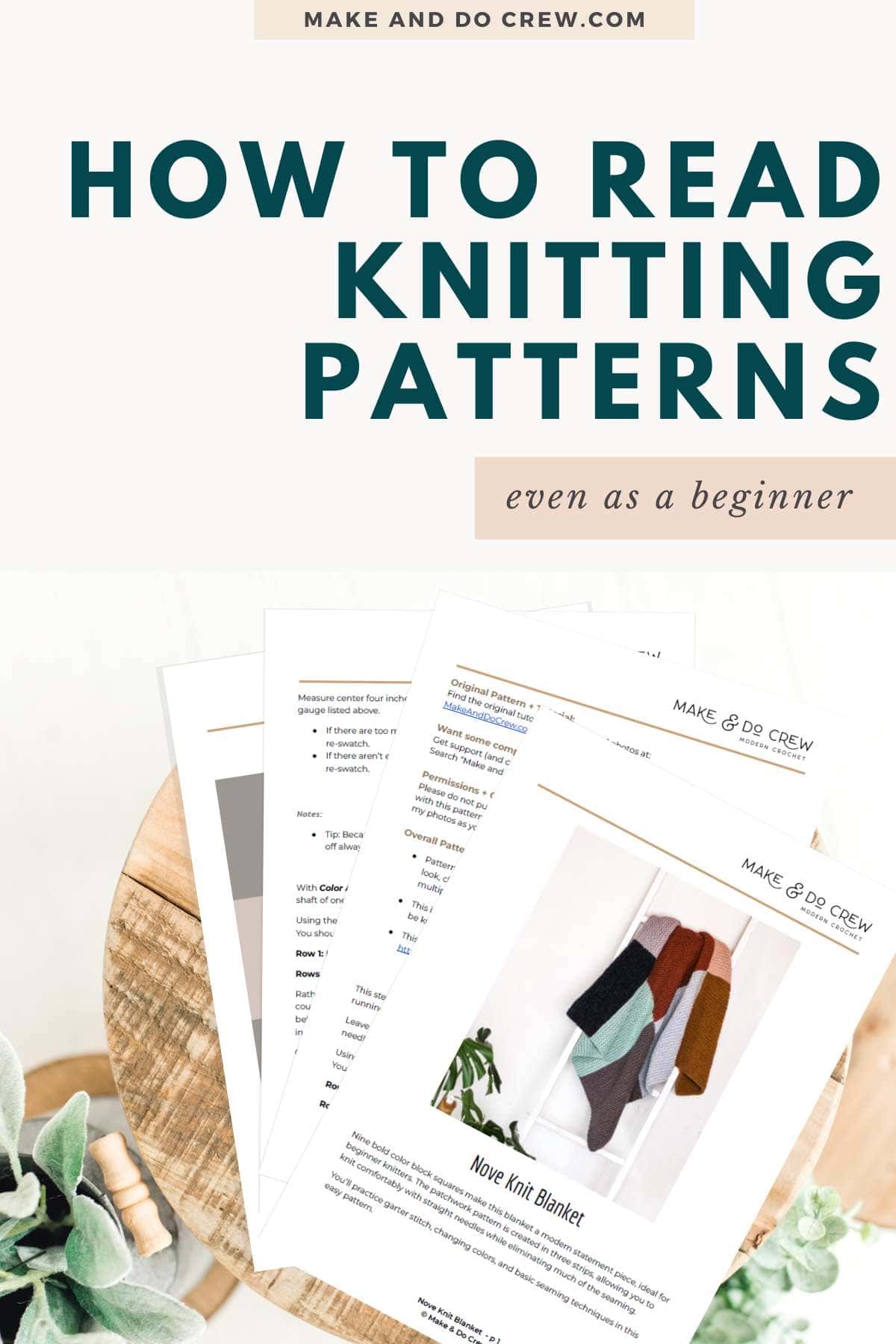 How to Read Knitting Patterns StressFree Beginners Guide