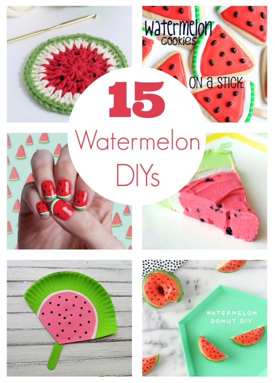 15 Watermelon DIY Projects for National Watermelon Day Make and Takes