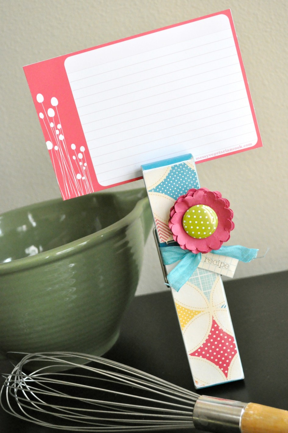 Easy Recipe Card Holder Make and Takes