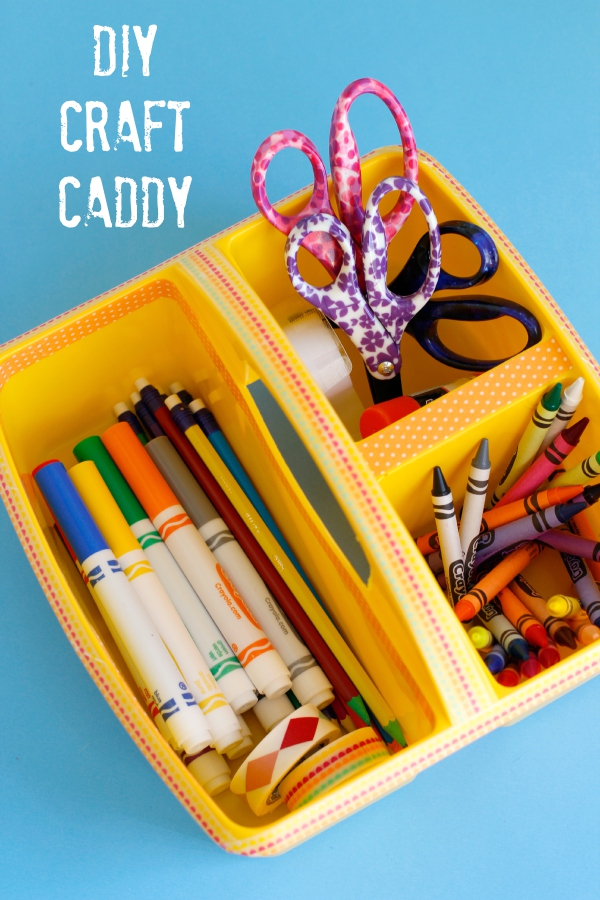 Back to School DIY Craft Caddy Make and Takes