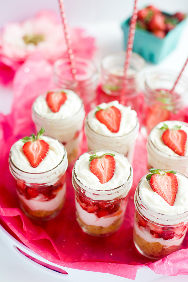 Mini Strawberry Shortcake Trifles Make and Takes