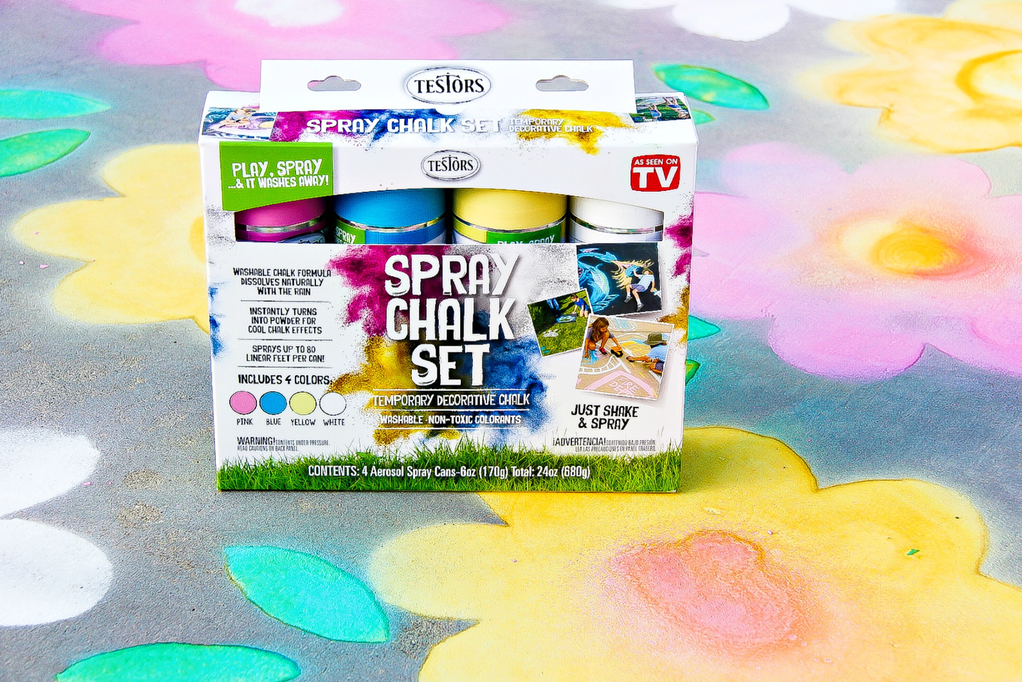 Get Outdoors This Summer With Spray Chalk Make and Takes