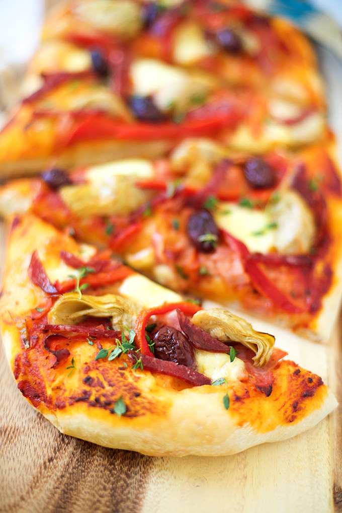 Antipasto Flatbread Pizza Make and Takes