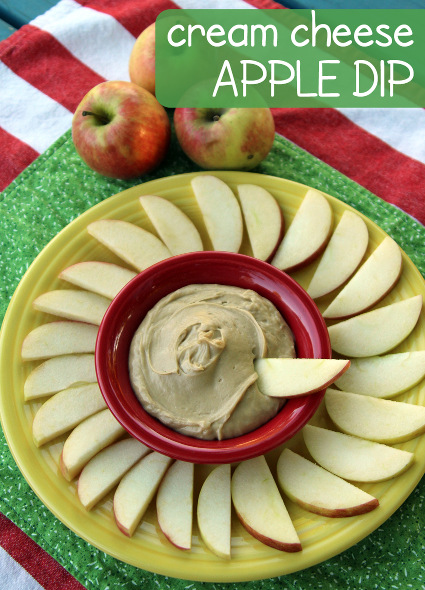 Cream Cheese Apple Dip Make and Takes