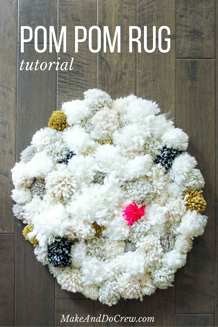13 Yarn PomPoms for Home Decor Make and Takes