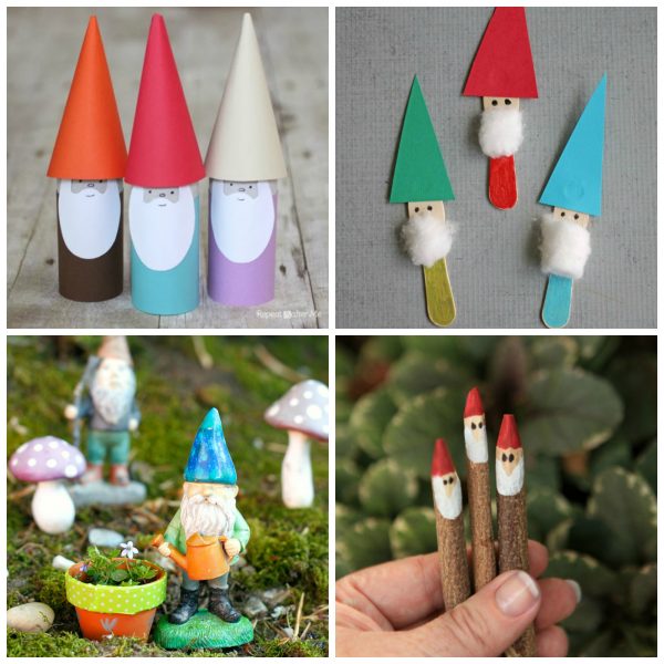 13 Mischievous Garden Gnomes Ready to Craft Make and Takes