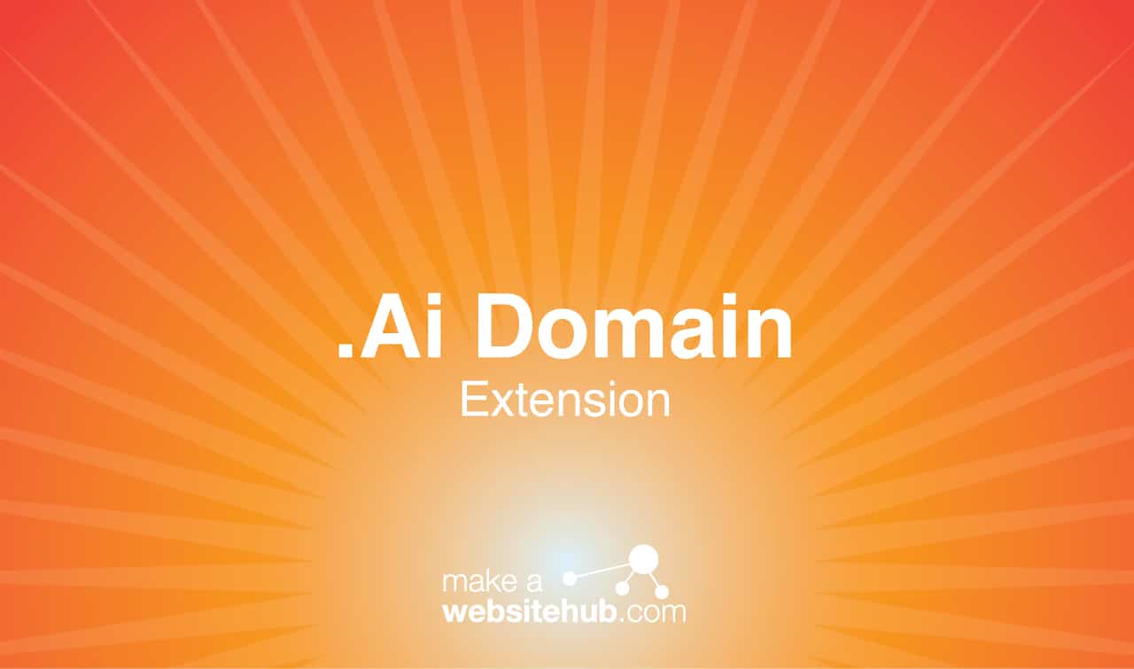 .ai Domain Name Make A Website Hub