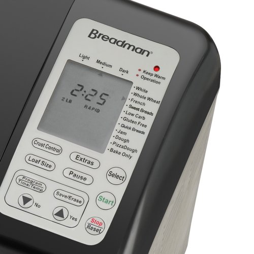 Breadman TR2500BC Ultimate Plus 2Pound Convection Breadmaker Review