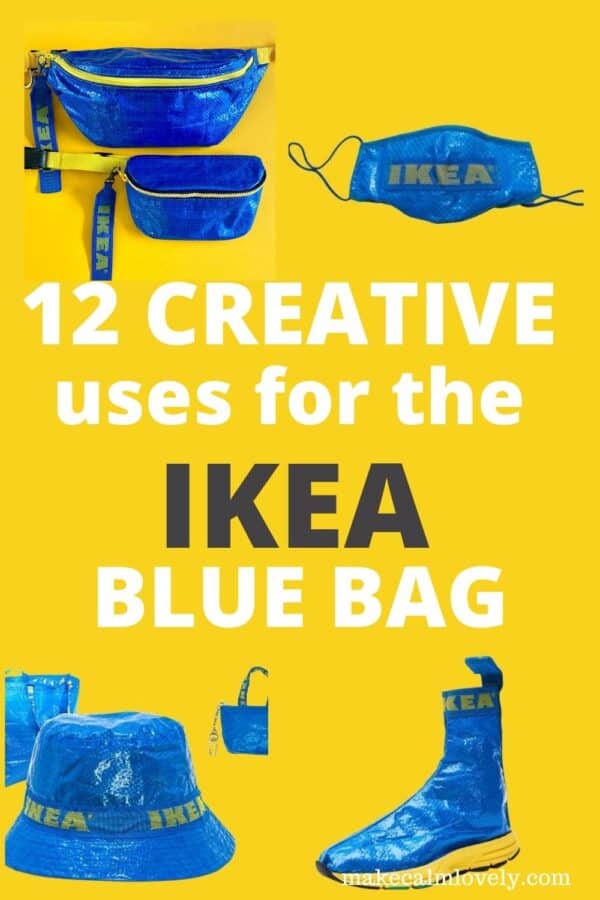 12 Creative uses for that IKEA Blue Bag (& some you can get from Etsy!)