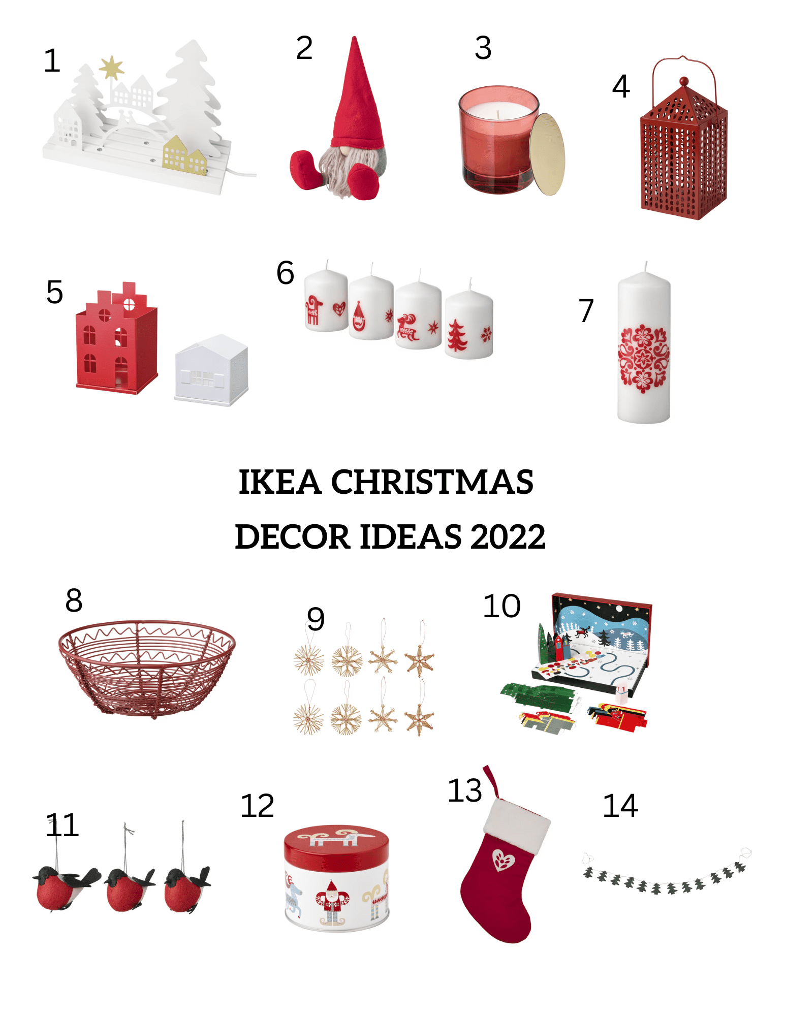IKEA Christmas Gift & Decor Ideas 2022