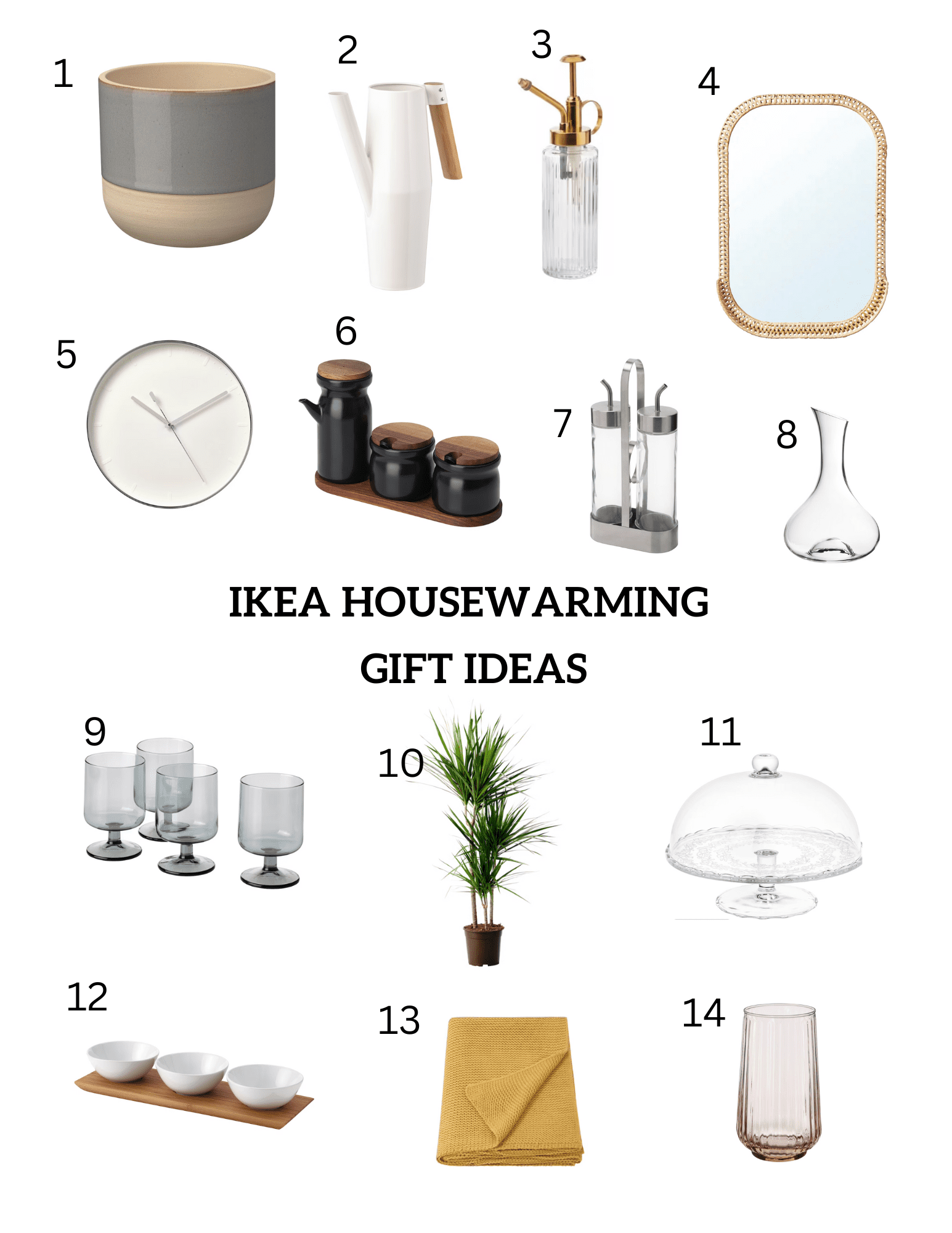 14 Useful & Lovely Housewarming Great Gift Ideas from IKEA