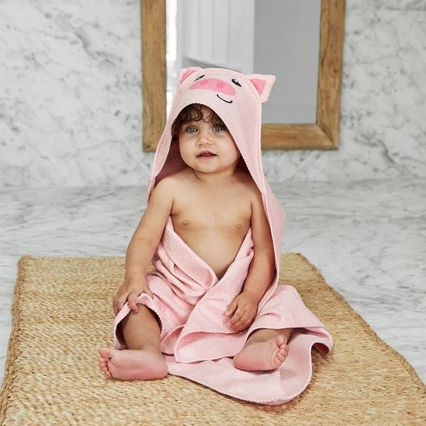 Dock & Bay Hooded Towel Parker Pig Make Designed Objects