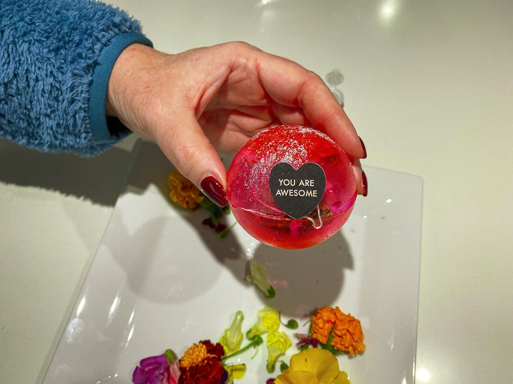 The Very Best DIY Hot Tea Bomb Recipe and a Great Valentine's Day Idea