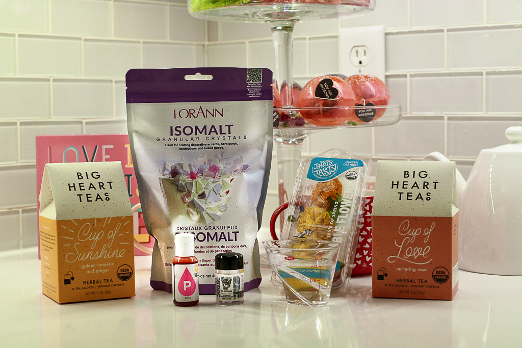 The Very Best DIY Hot Tea Bomb Recipe and a Great Valentine's Day Idea