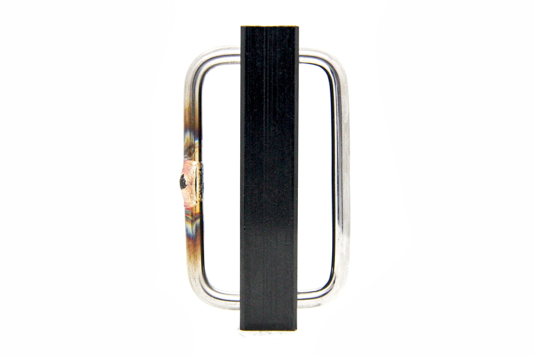 0104A Sliding Bar Buckle 50mm with knurled aluminium bar Makefast