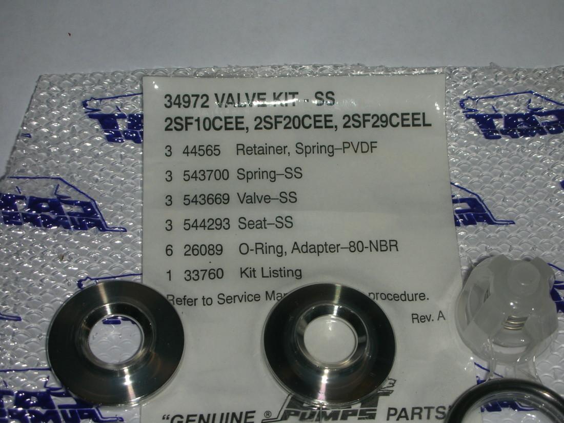 CAT Pump, Valve Kit Sea R.O. Watermakers
