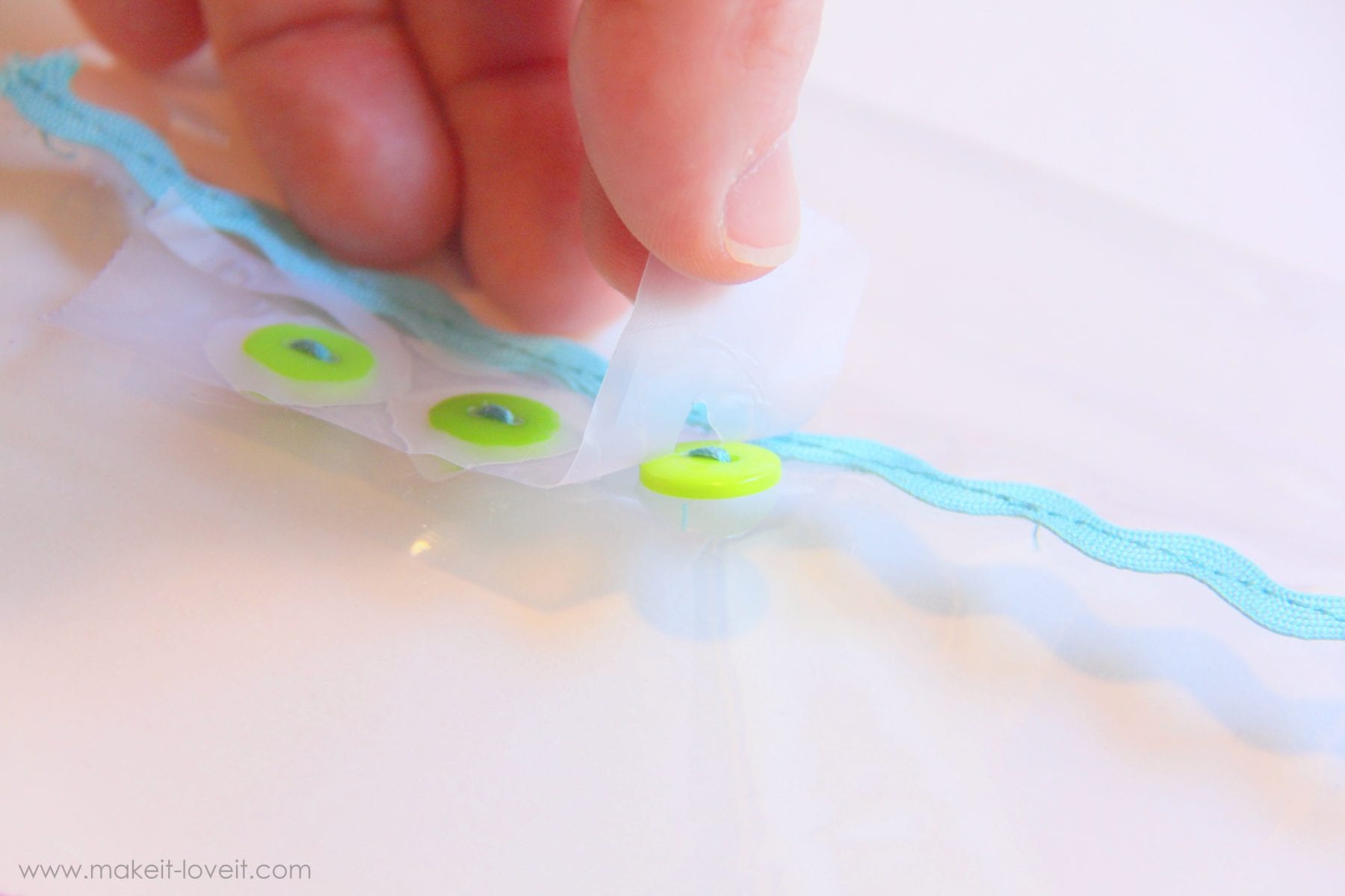 How to Sew Clear Plastic Vinyl to Fabric