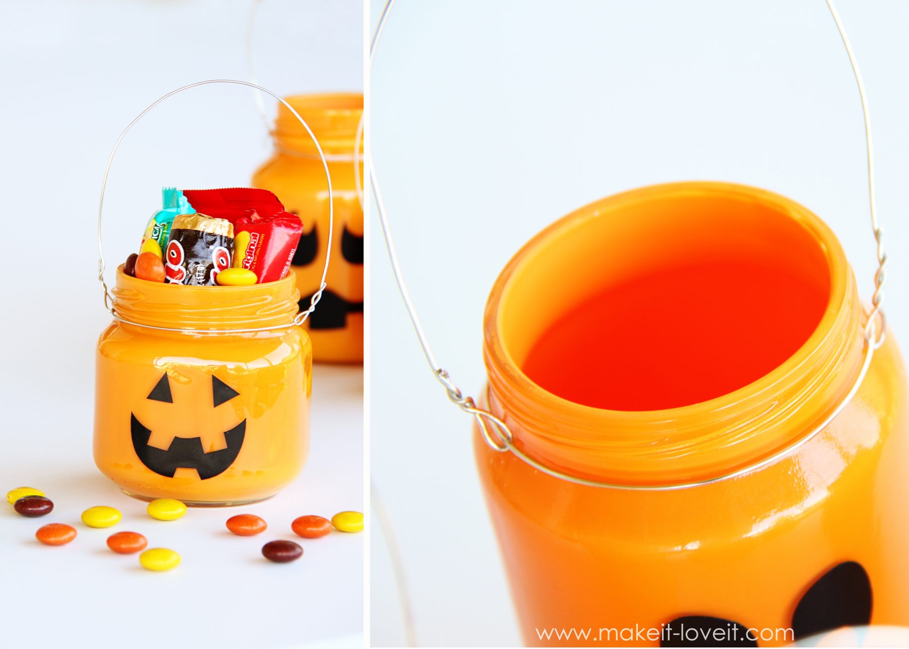 Pumpkin Jars Add treats, candles, or nothing at all... Make It & Love It