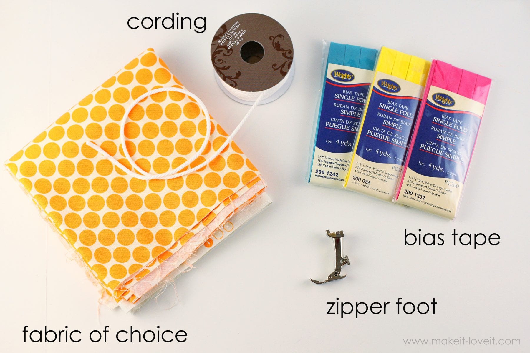 Sewing Tips Fabric Piping What is it? How to Make & Use Piping