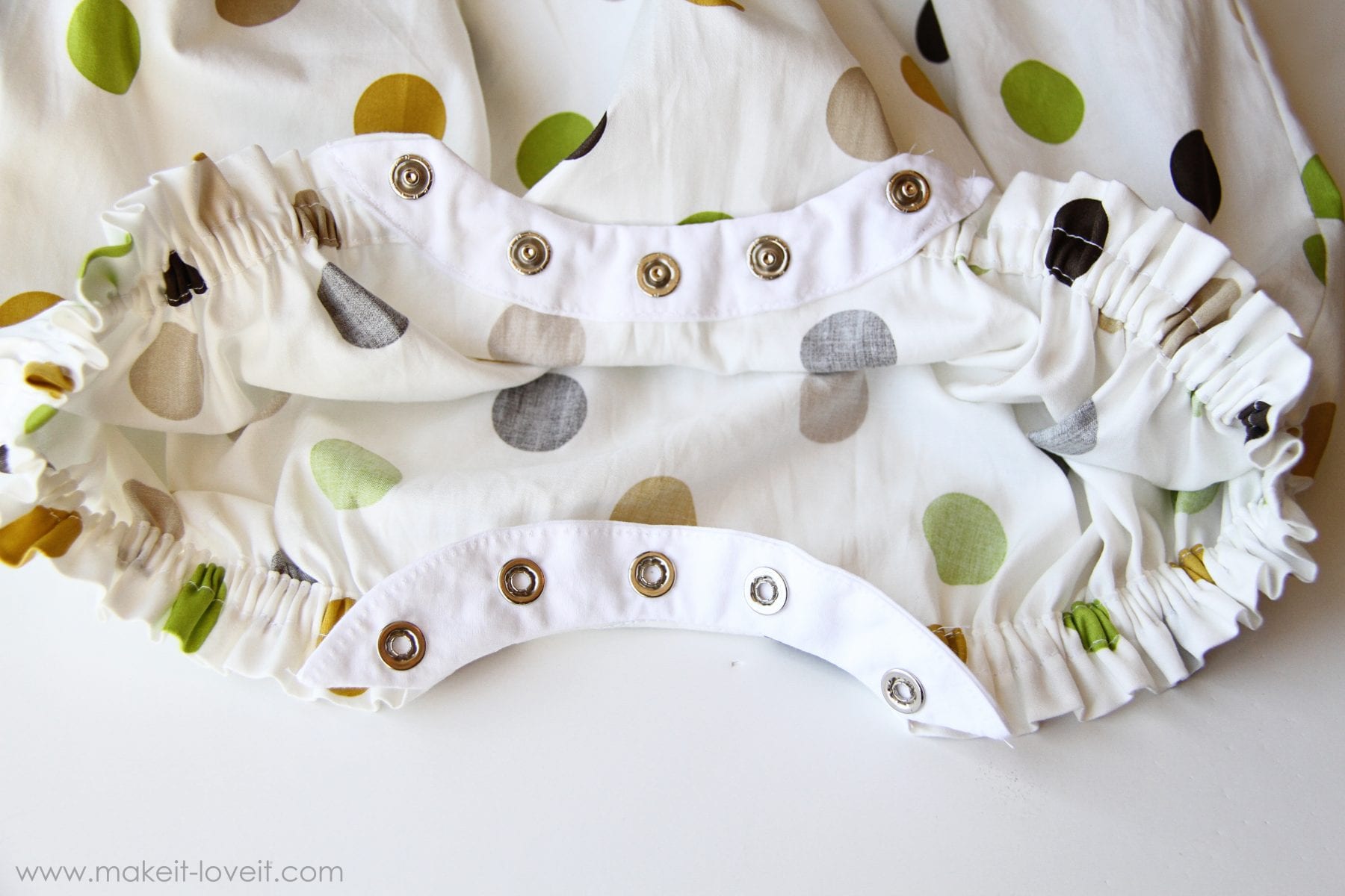 Turn a Baby Dress into a Bubble Romper Make It & Love It