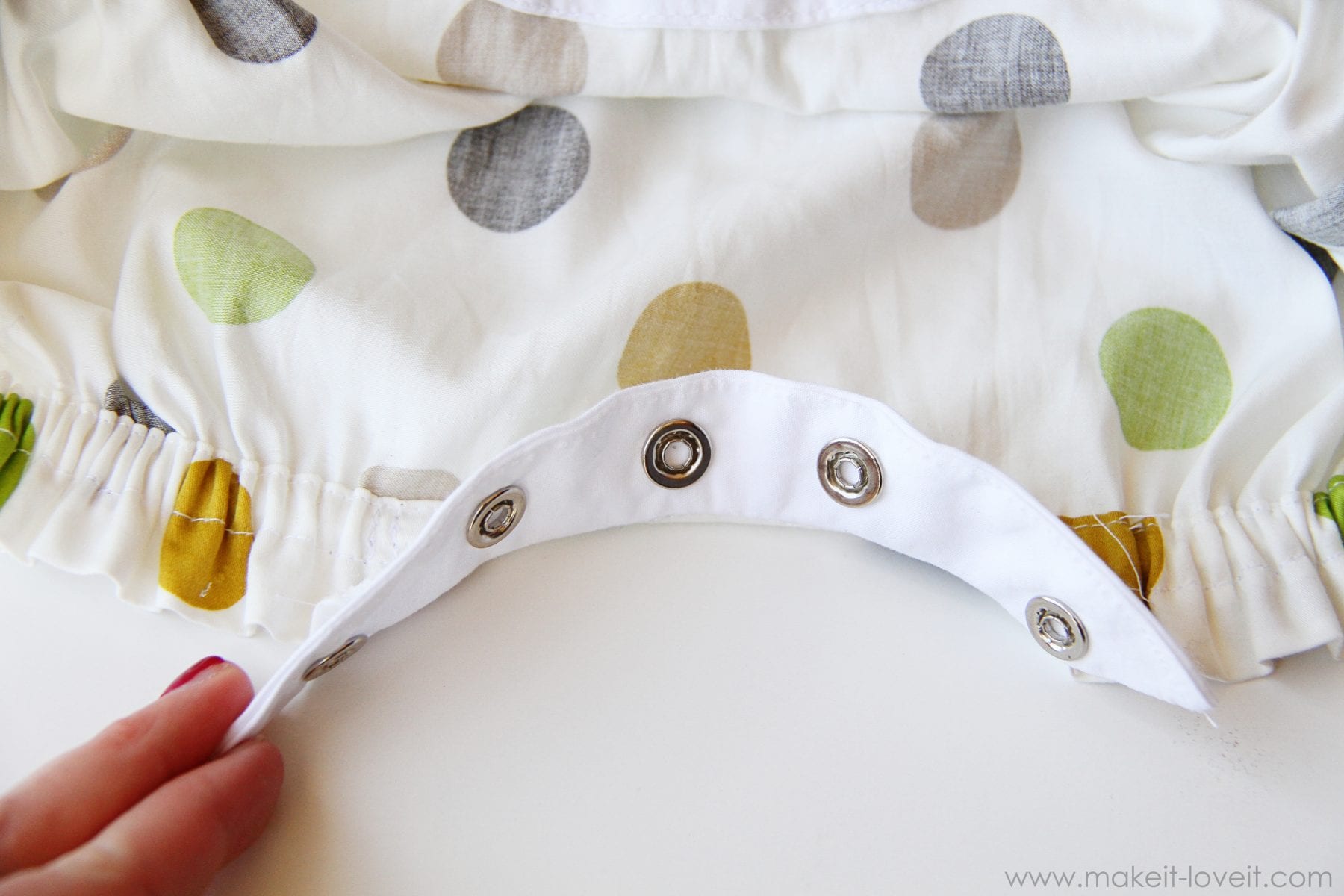 Turn a Baby Dress into a Bubble Romper Make It & Love It