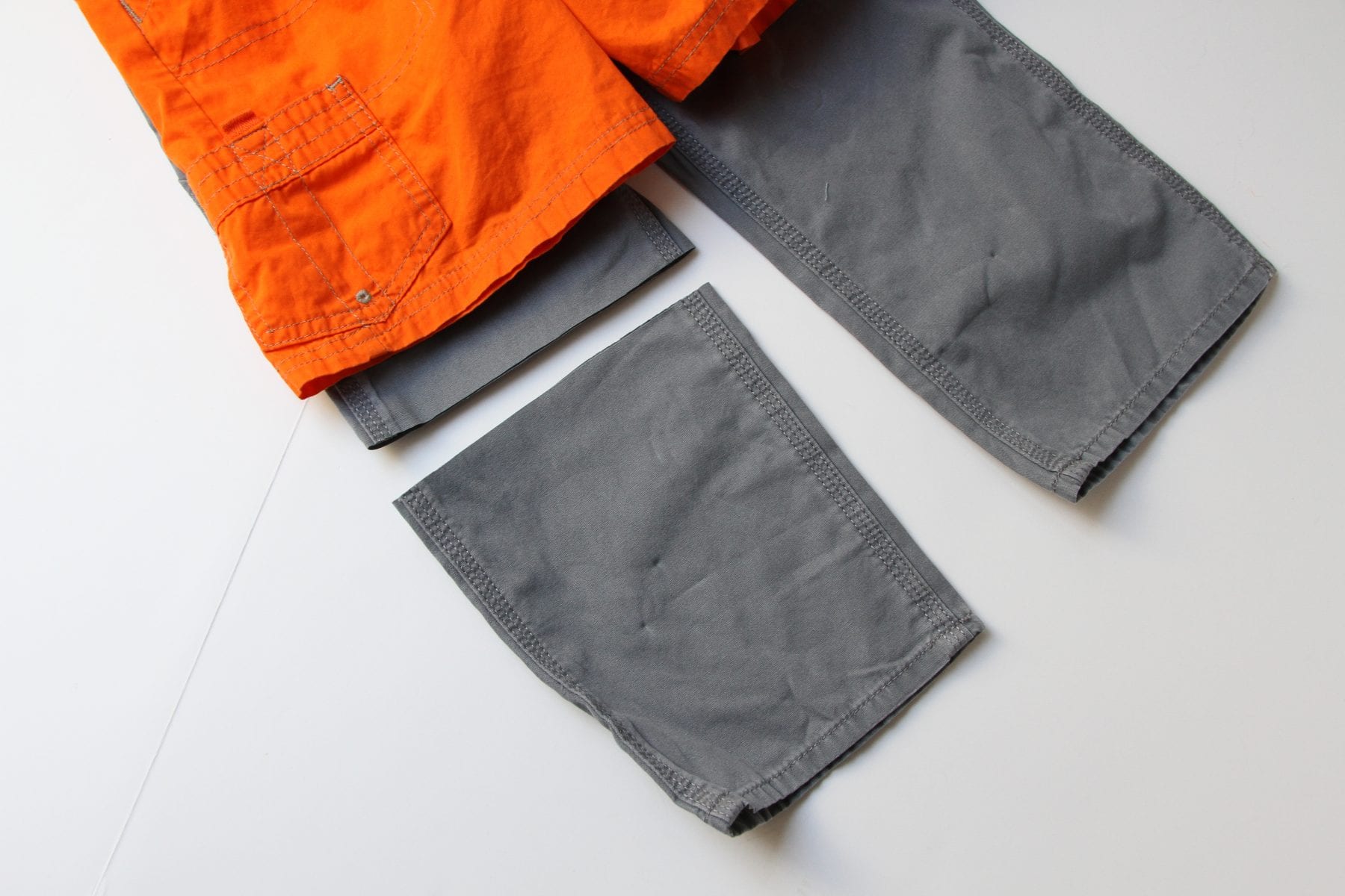 Turn Trousers Into Shorts How to Cut & Hem Jeans / Pants to Make Shorts