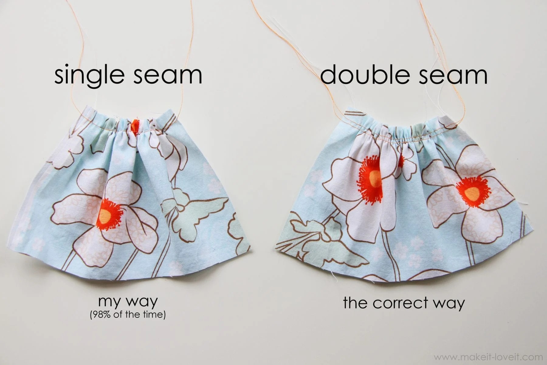 Sewing Tips How to Make & Attatch Ruffled / Gathered Fabric