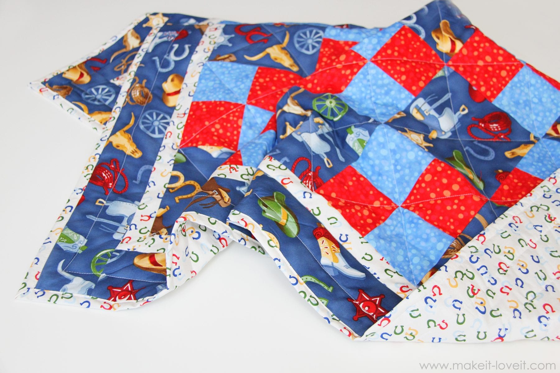 Downy Touch of Comfort Quilts for Kids, PART 2 (quilting and binding