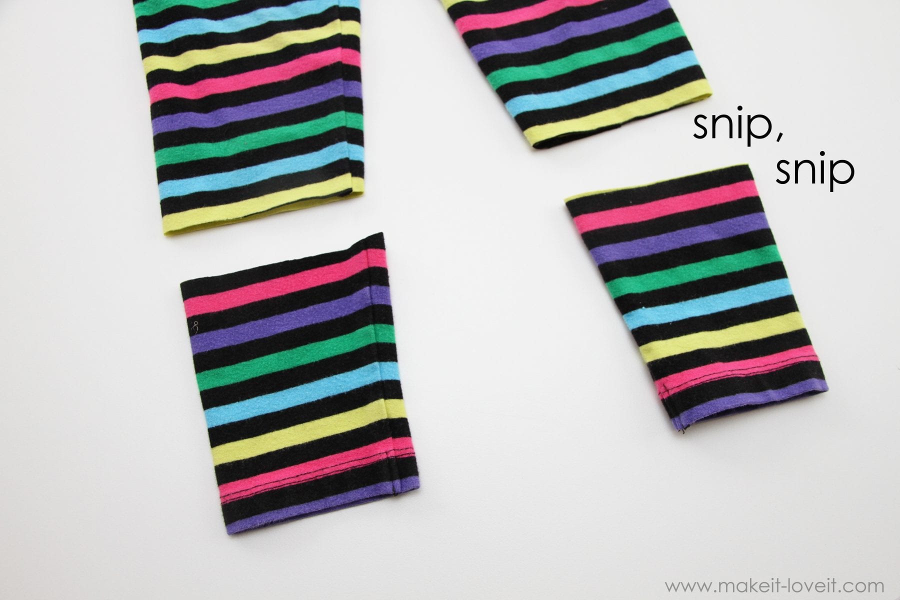 Turn Leggings into Capris {3 different methods} Make It & Love It