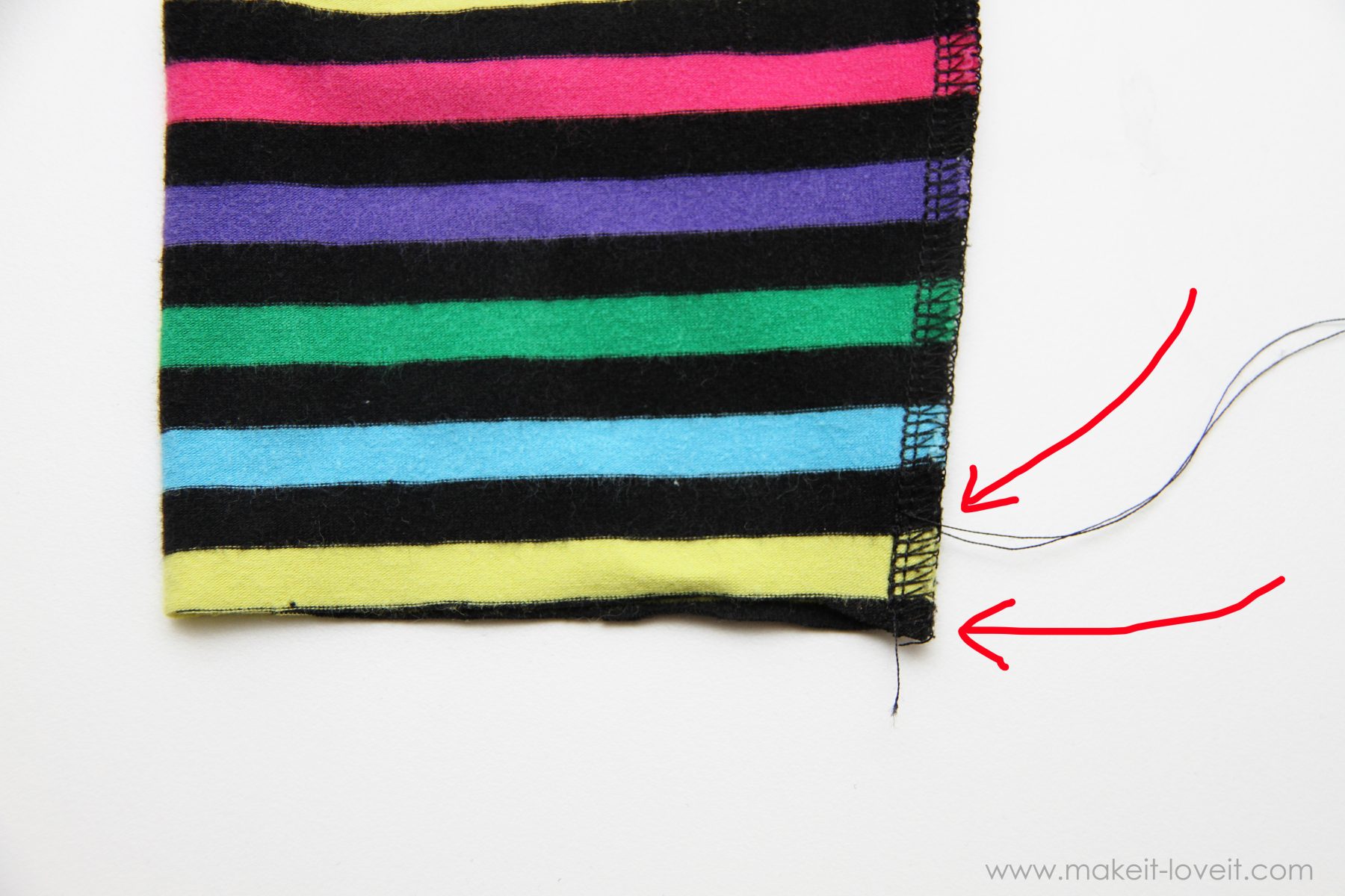 Turn Leggings into Capris {3 different methods} Make It & Love It