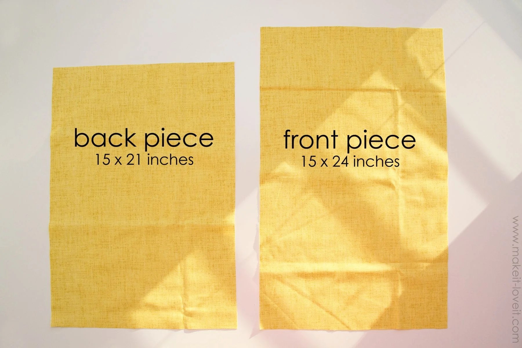 FoldOver Button Pillow (home decor) Make It & Love It