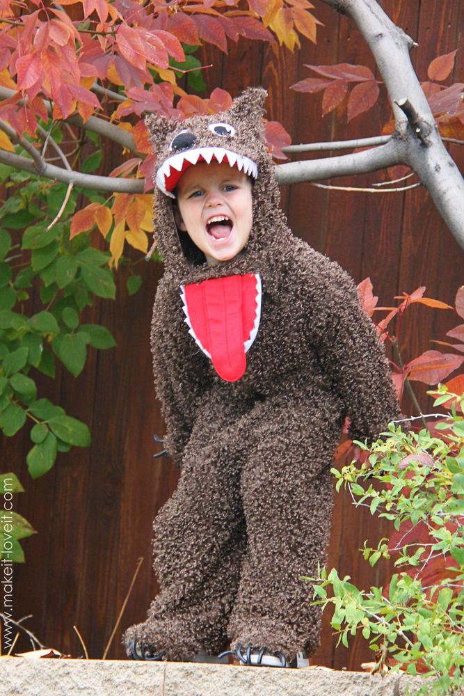 Halloween Costumes 2012 The Wolf (from 'Little Red Riding Hood