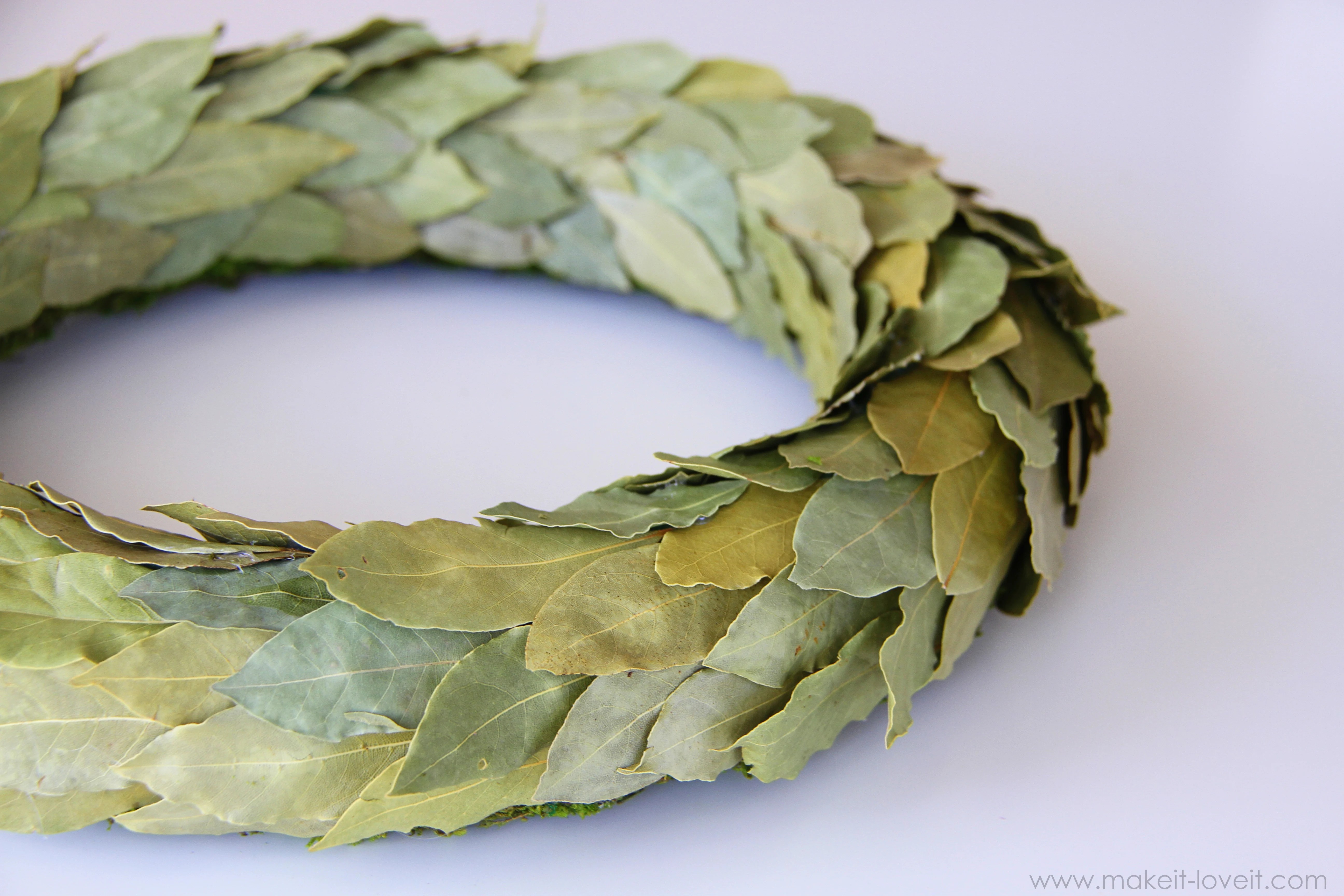 Bay Leaf Wreath (year round decor) Make It & Love It