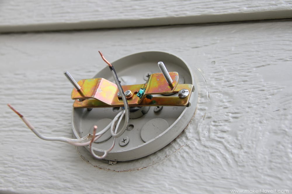 Home Improvement Replacing Outdoor Light Fixtures (don't be scared