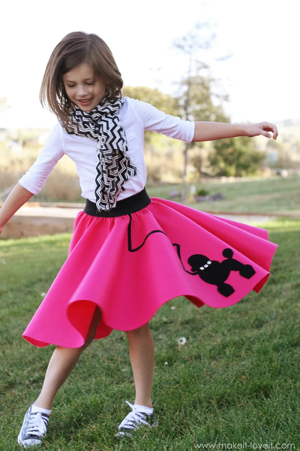Halloween Costume Ideas Very LowSew POODLE SKIRT Make It & Love It