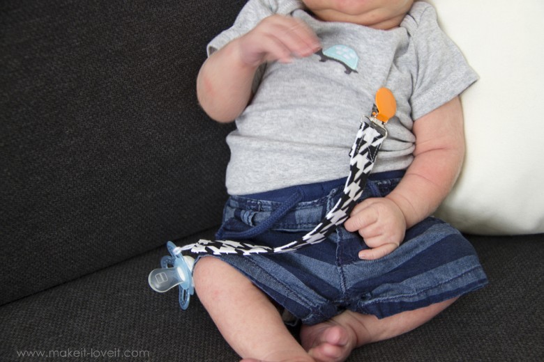 Stop Losing Pacifiers How to Make a DIY Pacifier Clip for Babies