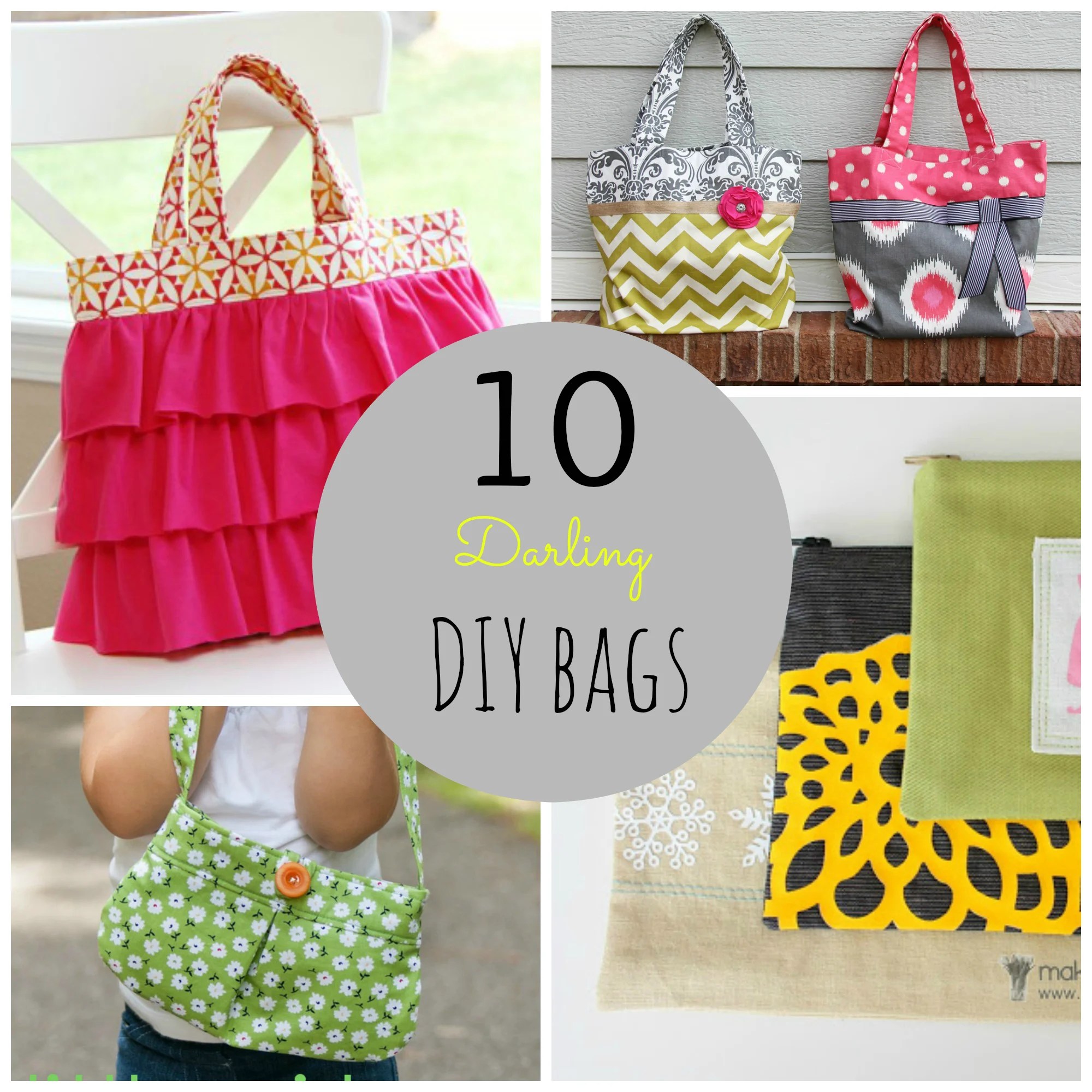 Zippered Tote Bag Tutorial Make It and Love It