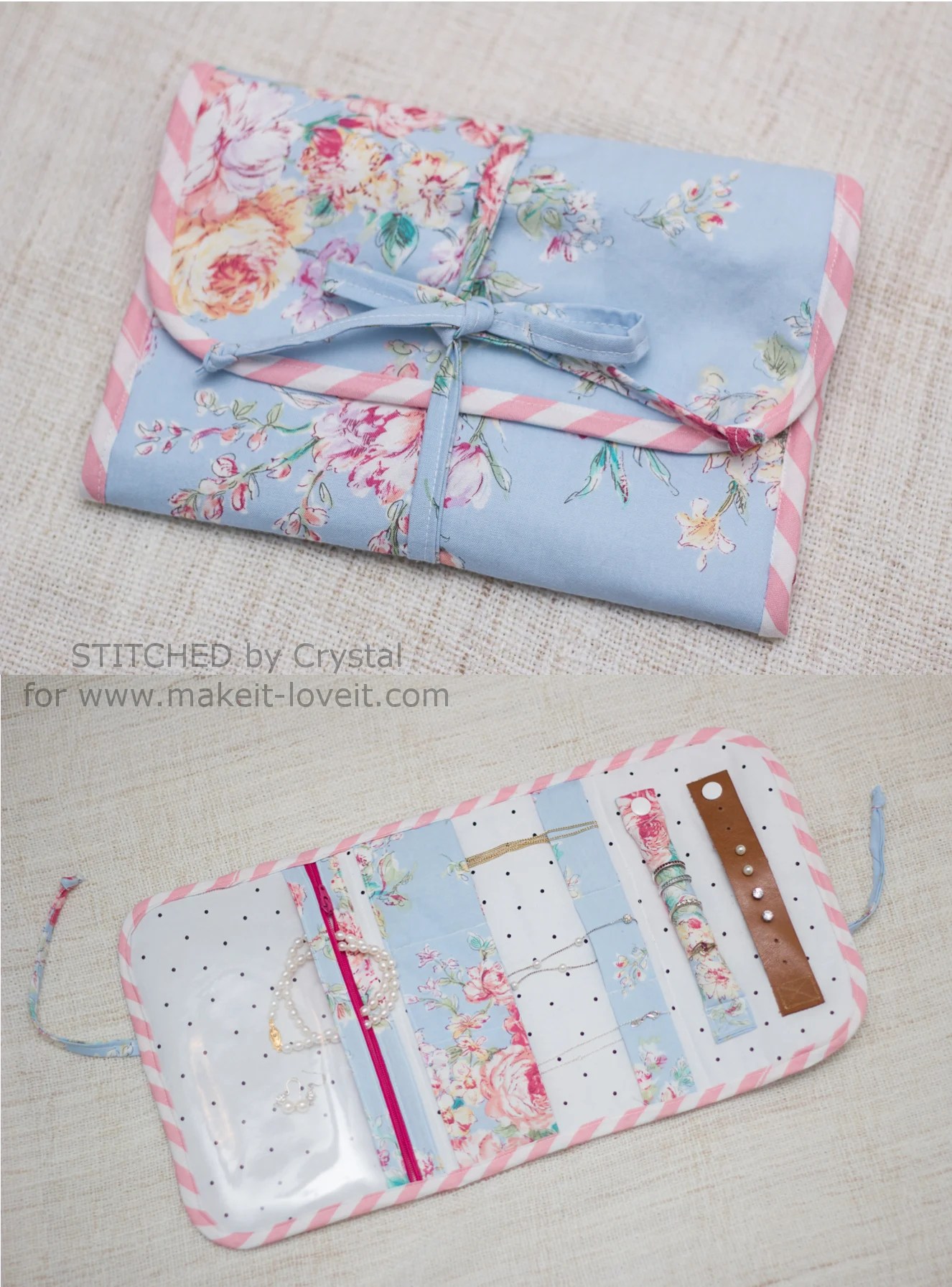 Travel Jewelry Clutch Tutorial Make It & Love It