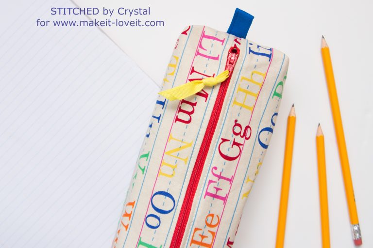 Sew a Fabric Pencil Case for Back to School! Make It & Love It