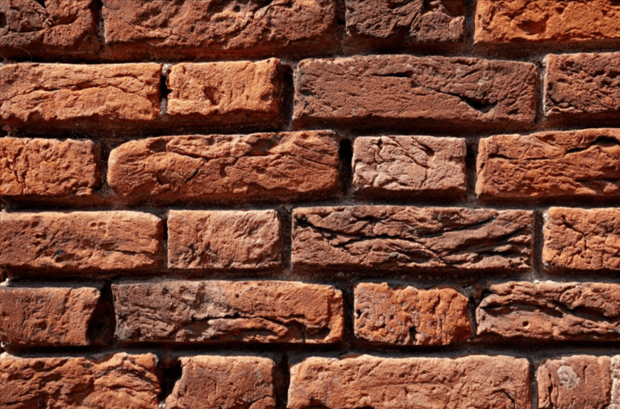 Brick Wall Construction Mud Bricks