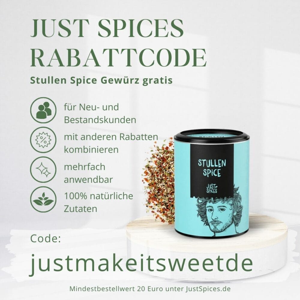 Just Spices Rabattcode bis zu 3 Gewürze Januar 2024