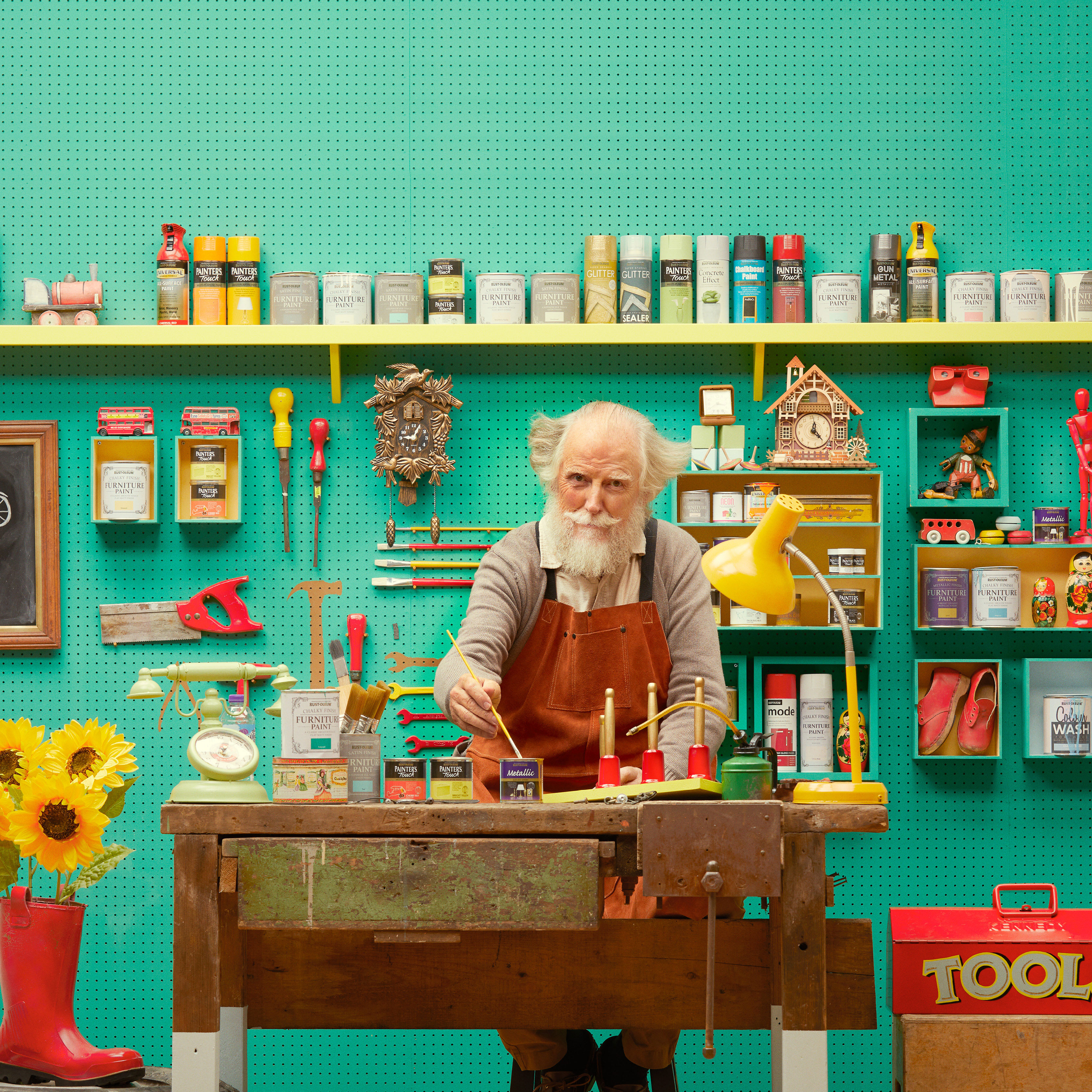 TheToyMaker2 Rustoleum Spray Paint