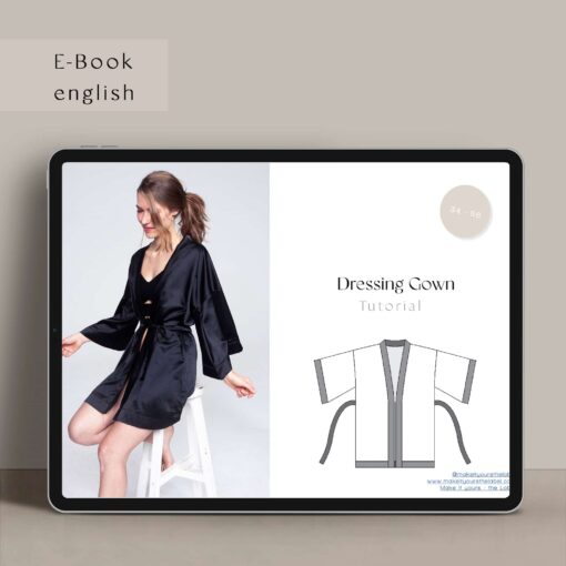 Dressing Gown Sewing Pattern & Tutorial english • Make it Yours