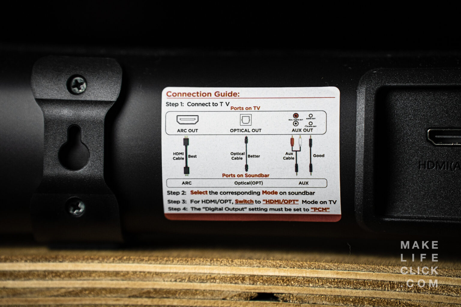 Connecting a Soundbar to a TV with Optical Cable in 5 Easy Steps