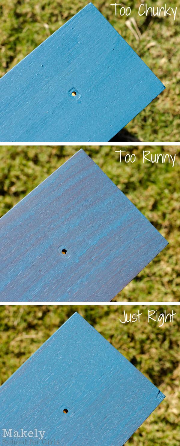 Five Beginner's Tips for Working with Milk Paint Makely School for