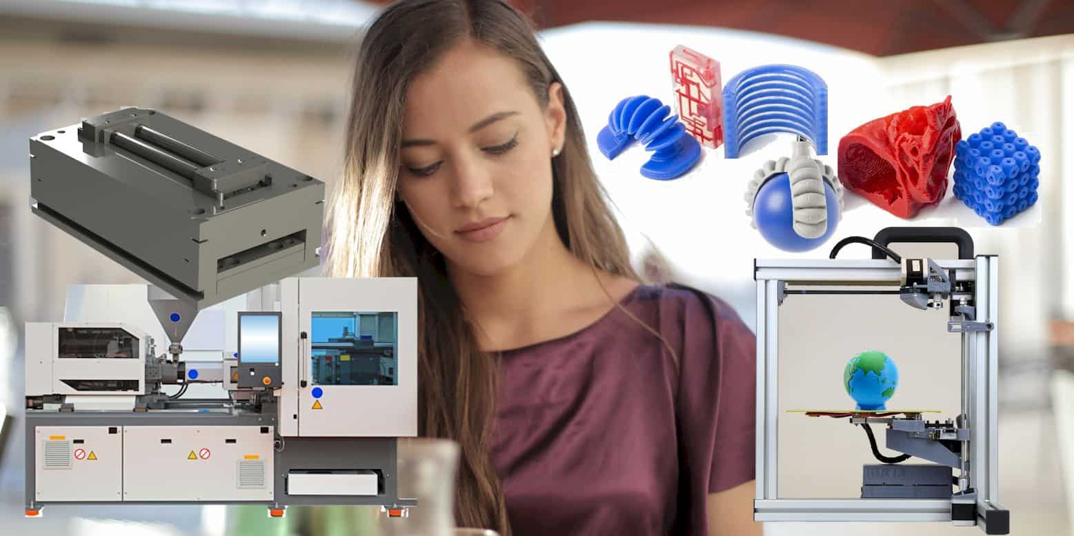 3D Printing vs Injection Molding, Comparative Guide 3D Printing