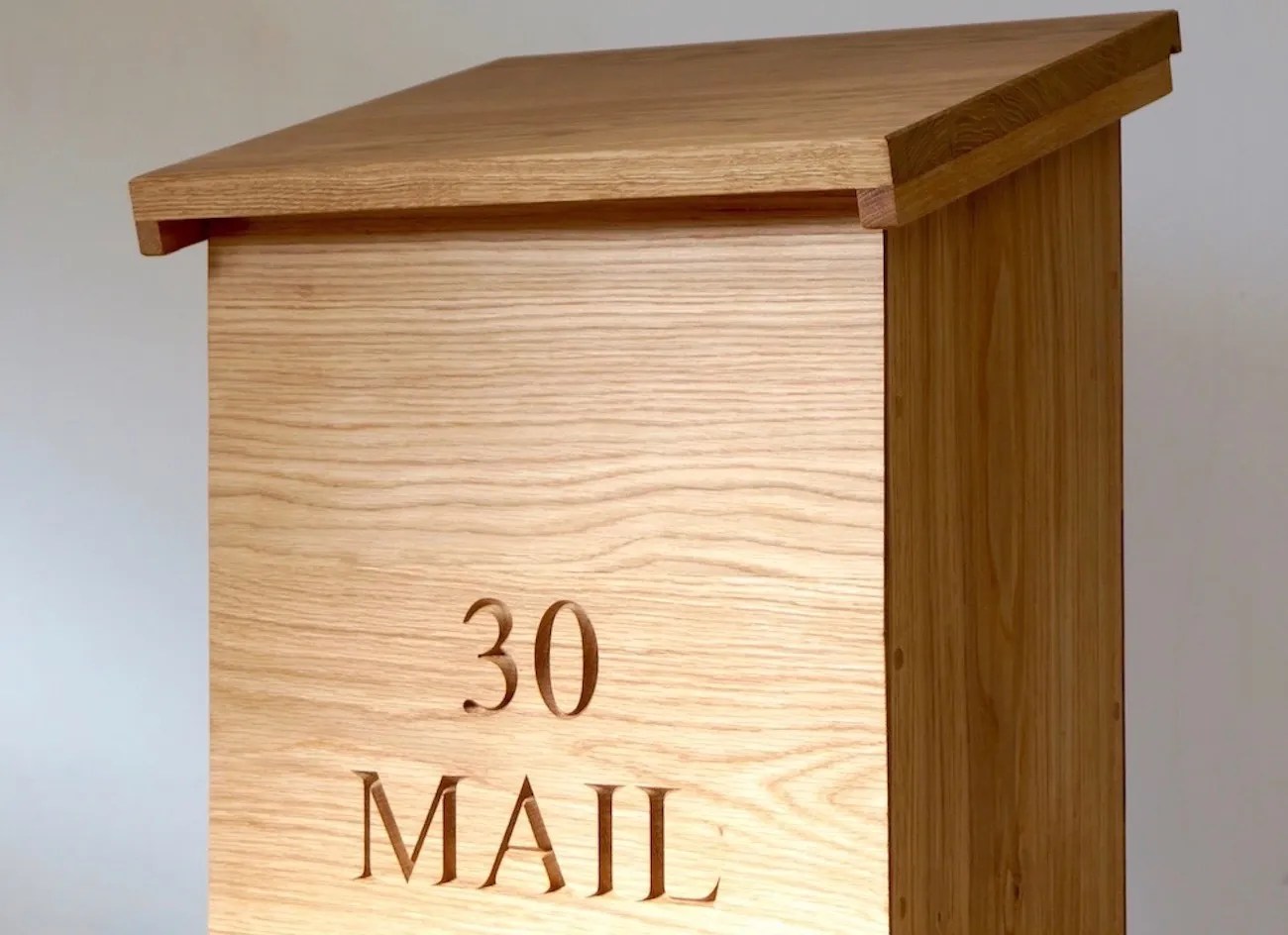 Wooden Letter Box Memanage