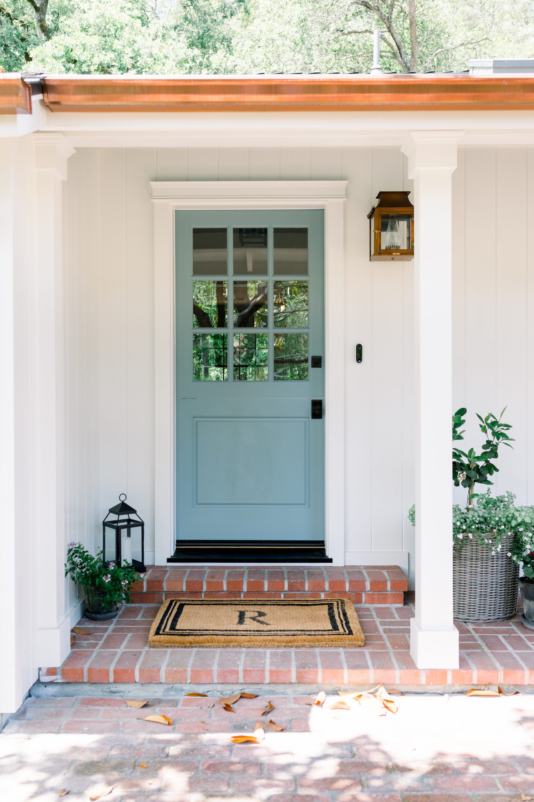Benjamin Moore Palladian Blue Porch Ceiling Shelly Lighting