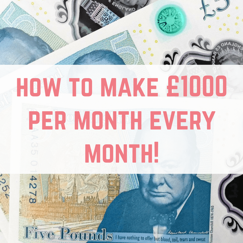 How To Make An Extra 1000 A Month Uk How To Make Extra 1000 A Month
